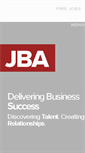 Mobile Screenshot of jba.com