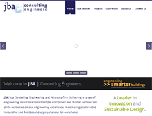 Tablet Screenshot of jba.com.au